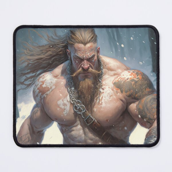 Item preview, Viking Trudging Through the Snow designed and sold by TortillaChief.