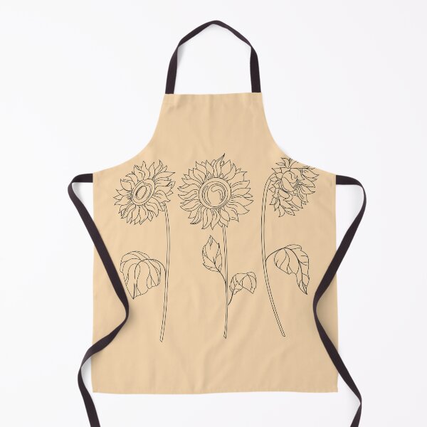 Item preview, Minimalist Linear Sunflower Trio designed and sold by AnkeyWorkshop.