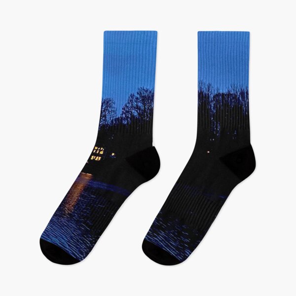 Item preview, Evening Lights by the Lake designed and sold by CJRPics.