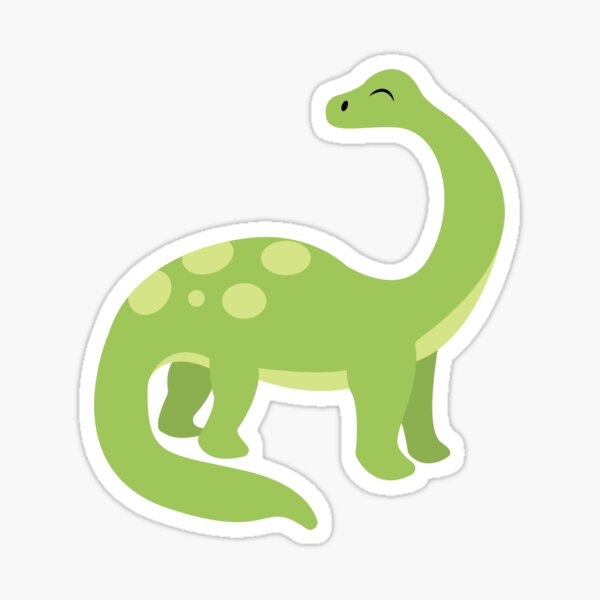 Artikel-Vorschau von Grüner Brachiosaurus, designt und verkauft von eprushandesign.