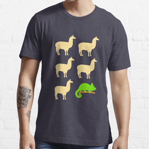 Llama Llama Llama Llama Llama Chameleon Essential T-Shirt