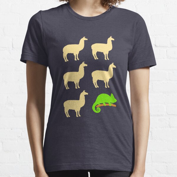 Llama Llama Llama Llama Llama Chameleon Essential T-Shirt