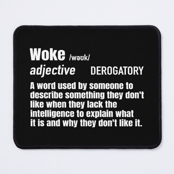Item preview, Woke Pro Pride Pro Choice Anti Right Wing Dictionary designed and sold by Maljonic.