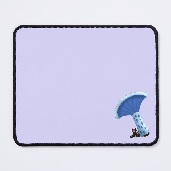 Item preview, Indigo Milk Cap And Black Cat designed and sold by Budgiechu.