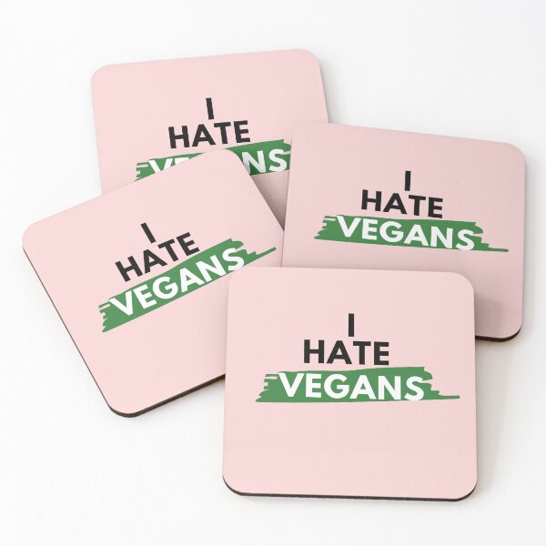 Item preview, I hate vegans (version 2) designed and sold by JessFranco.