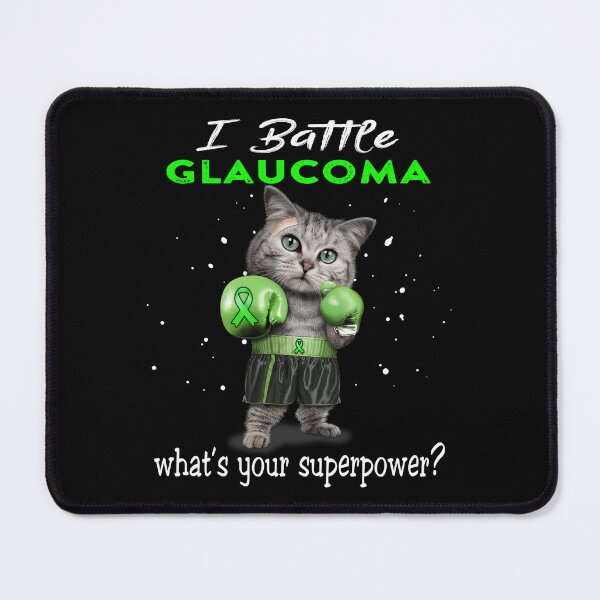 Item preview, Glaucoma Warrior - I Battle Glaucoma What Is Your Superpower? designed and sold by Jennpak.