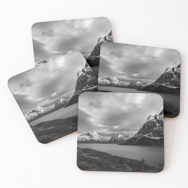 Item preview, Lilandstinden Mountain Reine Fjord Sunset designed and sold by nbrandsberg.