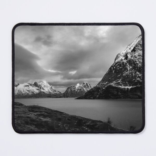 Item preview, Lilandstinden Mountain Reine Fjord Sunset designed and sold by nbrandsberg.
