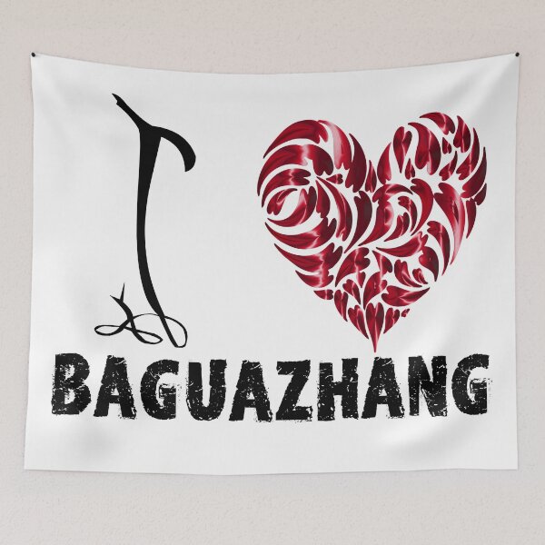 Item preview, Baguazhang T Shirt Design I Love Baguazhang designed and sold by MartialArtsNerd.