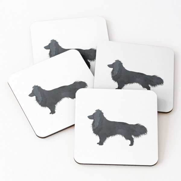 Item preview, Shetland Sheepdog, Sheltie, Dog Silhouette, Black, Simple, Minimalist designed and sold by BittenByErmines.