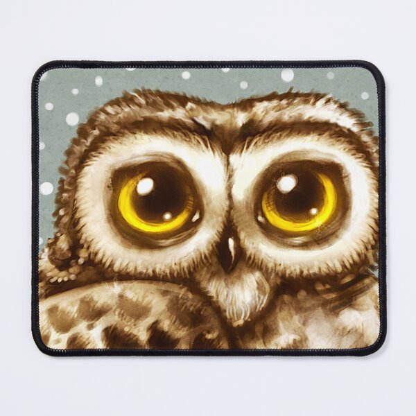 Item preview, Barred Owl Face designed and sold by Heather Hitchman.
