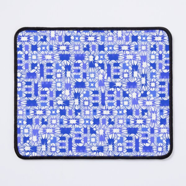 Item preview, Geometric, Pattern, Shapes, Lines, Modern, Abstract, Art, Shocking - Blue on No Color designed and sold by LucidLounger.