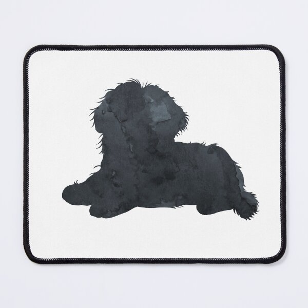 Item preview, Shih Tzu Art, Dog Silhouette, Black, Simple, Minimalist designed and sold by BittenByErmines.