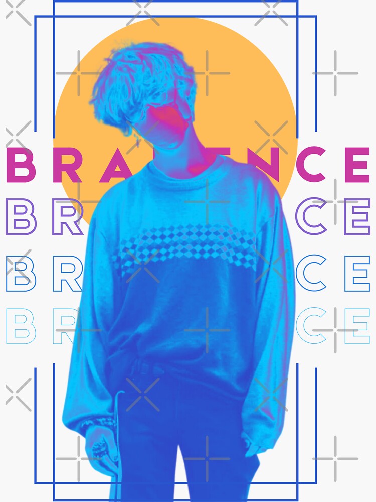 "Brakence " Sticker for Sale by YAKACLOTHING Redbubble