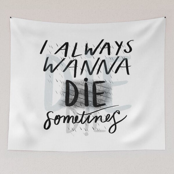 Item preview, I Always Wanna Die (Sometimes) The 1975 designed and sold by ss52.