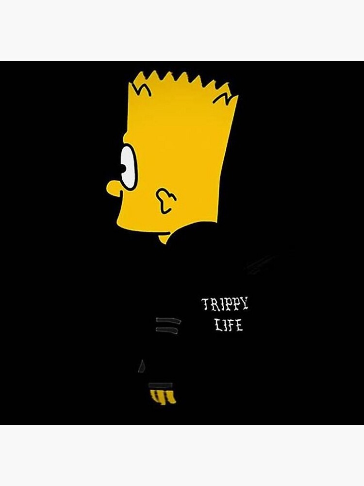 Sticker Bart Art Board Print for Sale by Stre1f