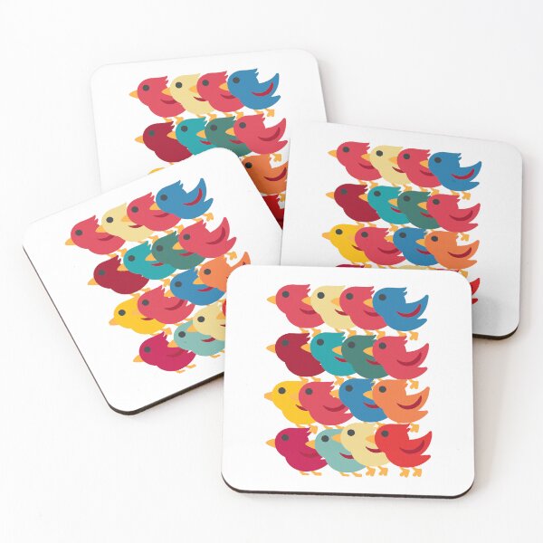 Item preview, Cocktail Everybirdy pattern for birds lovers  designed and sold by Basma Store.