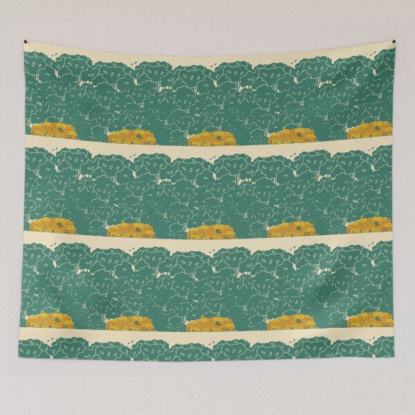 Item preview, Big trees and small town  designed and sold by SkyisBright.