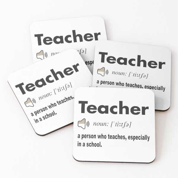 Artikelvorschau, Teacher Definition Dictionary eine Person, die insbesondere in einer Schule unterrichtet entworfen und verkauft von Mannoucha ⭐⭐⭐⭐⭐ ( 1,978 reviews ).