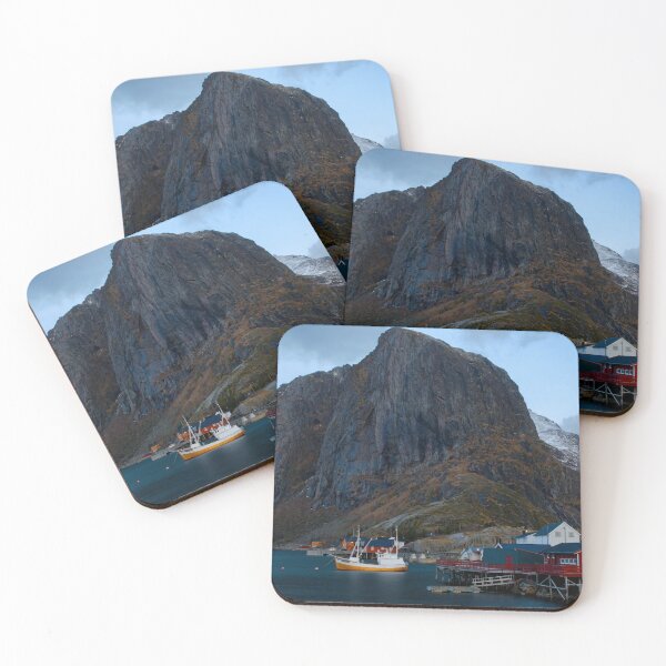 Item preview, Lofoten Hamnoya Harbor Mountain 1 designed and sold by nbrandsberg.