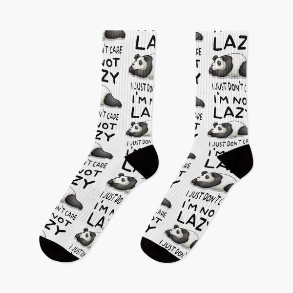 Item preview, Funny and cute Panda not lazy | i just dont care designed and sold by trendparrot.