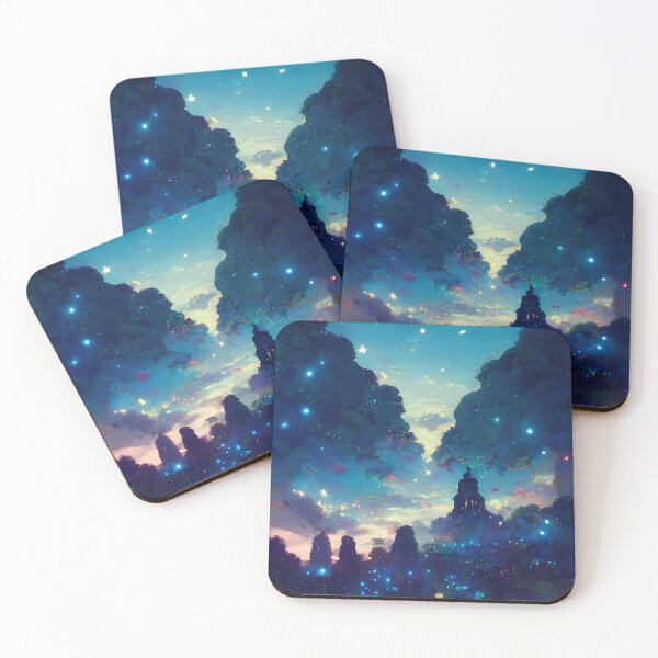 Item preview, Magical Blue Scenery designed and sold by DigitalRevvi.