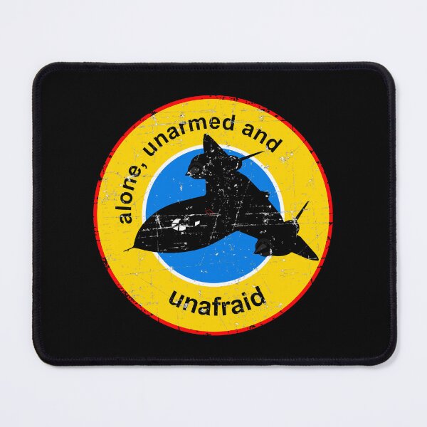 Item preview, USAF - SR-71 Blackbird - Alone, Unarmed and Unafraid - Grunge Style designed and sold by pzd501.