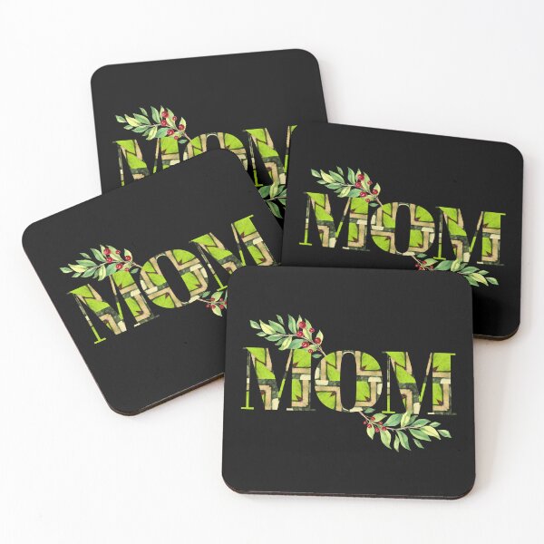 Item preview, Botantical Best Mom Ever Mommy Design in Green and Tan for mothers, new mothers, baby shower gifts, birthdays, and mother's day.  designed and sold by tranquilbeach.