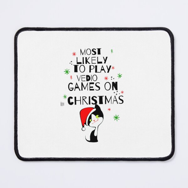 Item preview,  Most Likely To Play Video Games On Christmas designed and sold by alaasobhi.