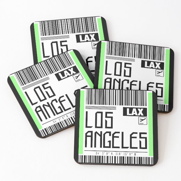 Item preview, Los Angeles Borading pass flight tag designed and sold by LeddsoDello.