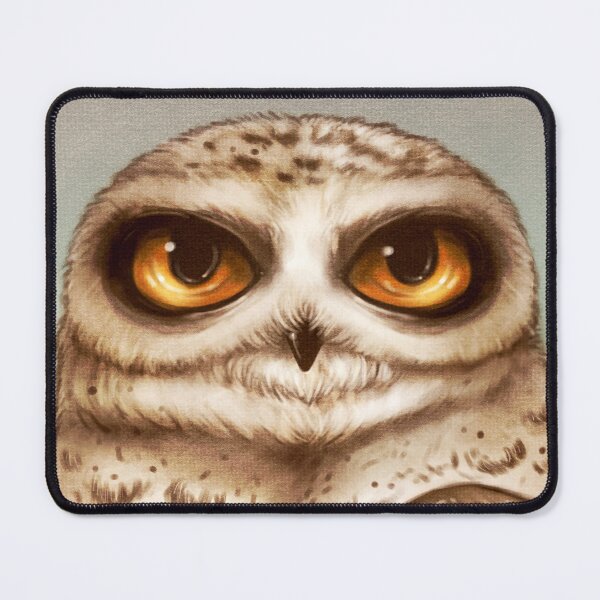 Item preview, Snowy Owl Face designed and sold by Heather Hitchman.