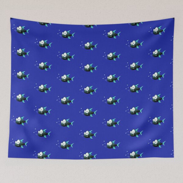 Artikelvorschau, Blaufisch entworfen und verkauft von dyart painting.