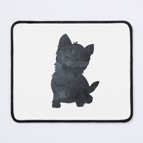 Item preview, Westie, West Highland White Terrier Art, Dog Silhouette, Black, Simple, Minimalist designed and sold by BittenByErmines.