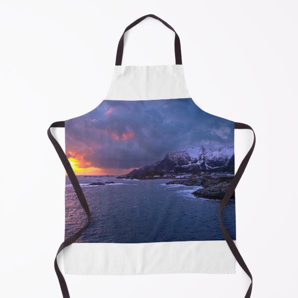 Item preview, Sorvagen Lofoten Sunset designed and sold by nbrandsberg.