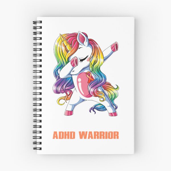 Item preview, ADHD Awareness - Unicorn ADHD Warrior Ribbon UNBREAKABLE designed and sold by Fernandezf.