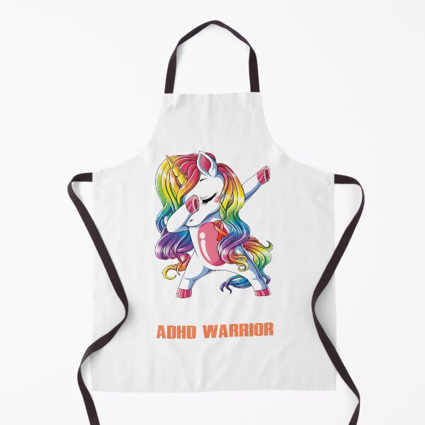 Item preview, ADHD Awareness - Unicorn ADHD Warrior Ribbon UNBREAKABLE designed and sold by Fernandezf.