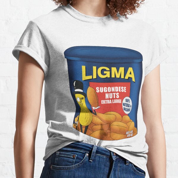  Beware of The Ligma Variant Funny Joke T-Shirt : Clothing,  Shoes & Jewelry