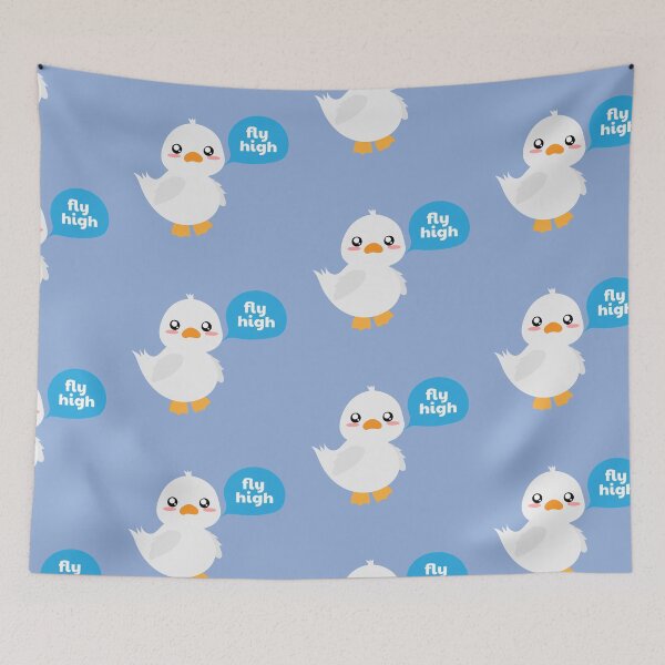 Item preview,  White duckling, speech bubble designed and sold by yessebel.