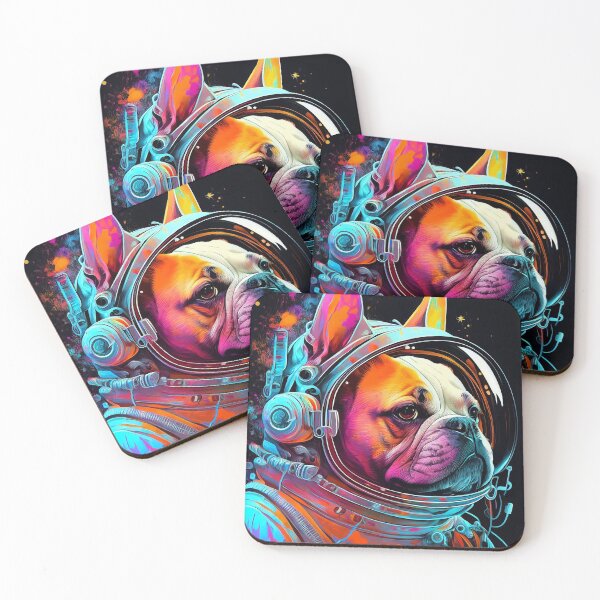 Item preview, French Bulldog astronaut  designed and sold by Johnelh.