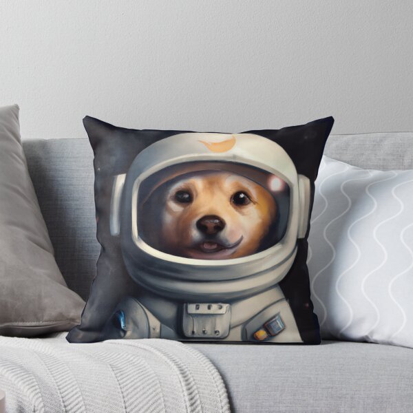 Item preview, Astronaut Shiba Inu Puppy in a Spacesuit  designed and sold by Lilieae.