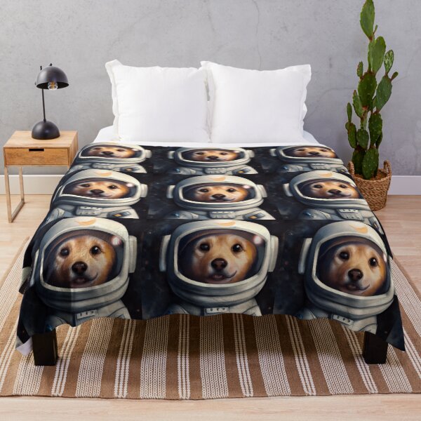 Item preview, Astronaut Shiba Inu Puppy in a Spacesuit  designed and sold by Lilieae.