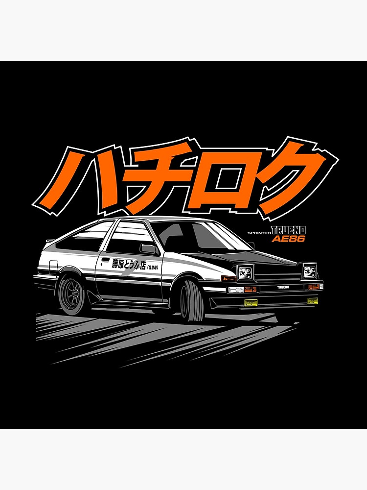 trueno anime car