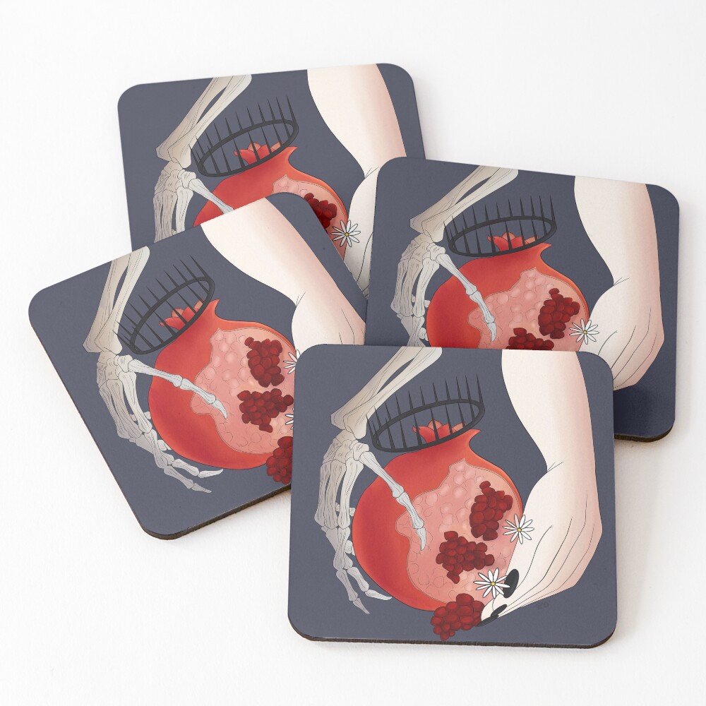 Item preview, Coasters (Set of 4) designed and sold by RimaDraws.