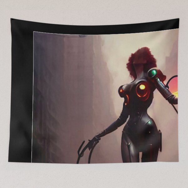 Item preview, DARK CYBERPUNK #01 (FRAMED) designed and sold by RICK-TURNER.