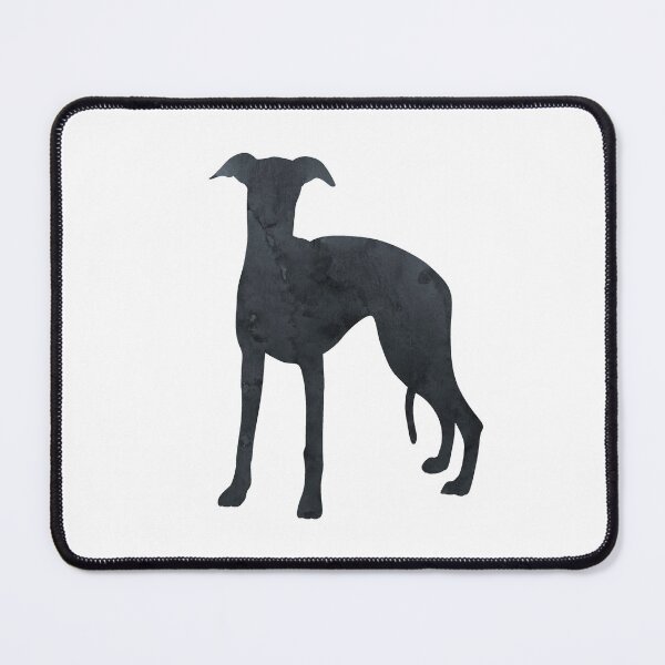 Item preview, Whippet Art, Dog Silhouette, Black, Simple, Minimalist designed and sold by BittenByErmines.