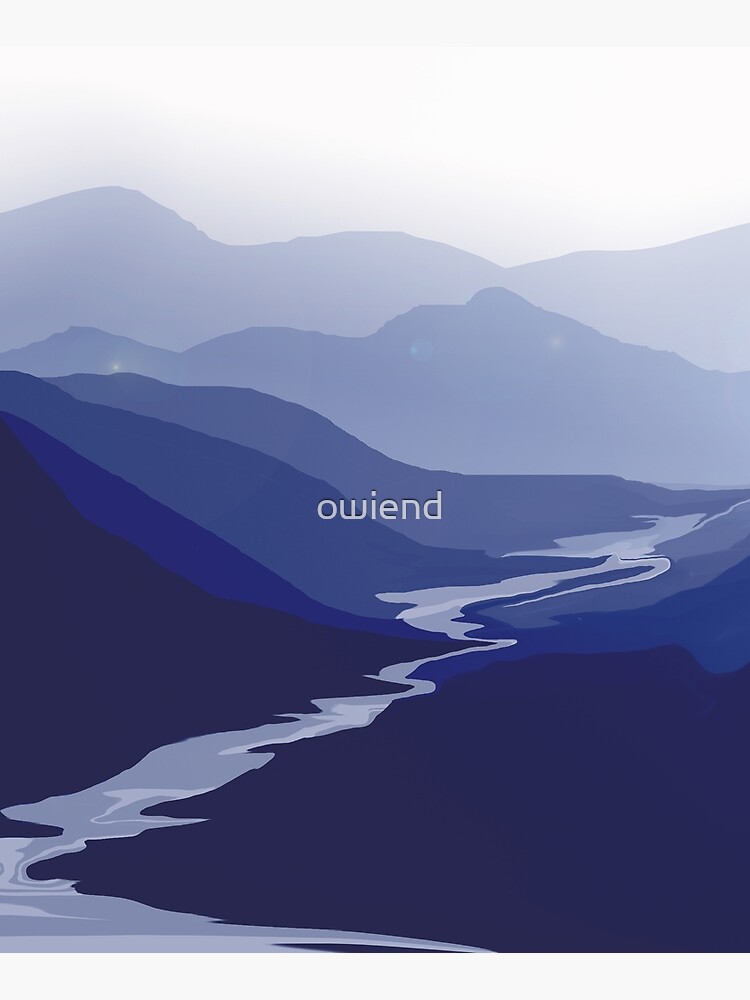 Blue River Valley by owiend
