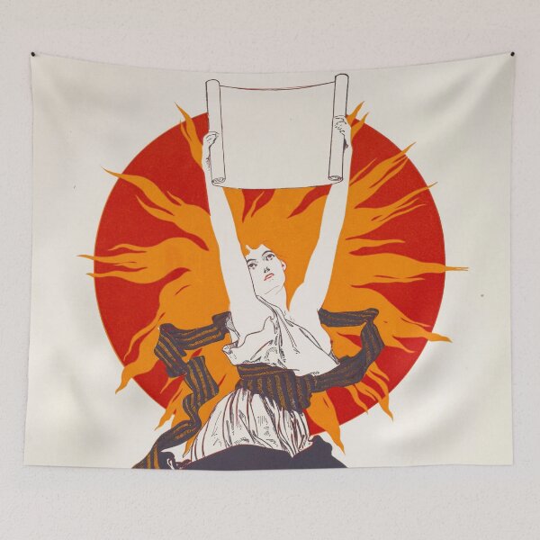 Item preview, Woman Holds Up a Scroll  designed and sold by Twisted Wick.
