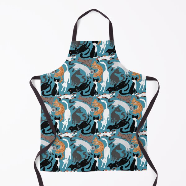 Item preview, cute cats surface pattern design designed and sold by Cauliflander.