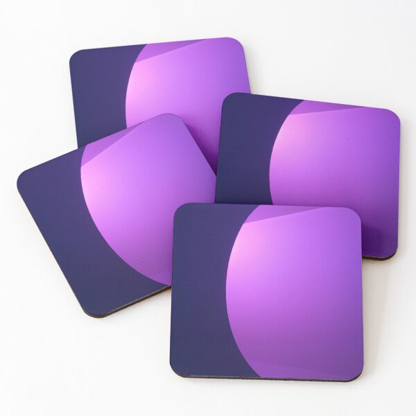 Item preview, James Turrell Style Neon Pink Purple Ellipsis Artwork designed and sold by daisiesandlove.