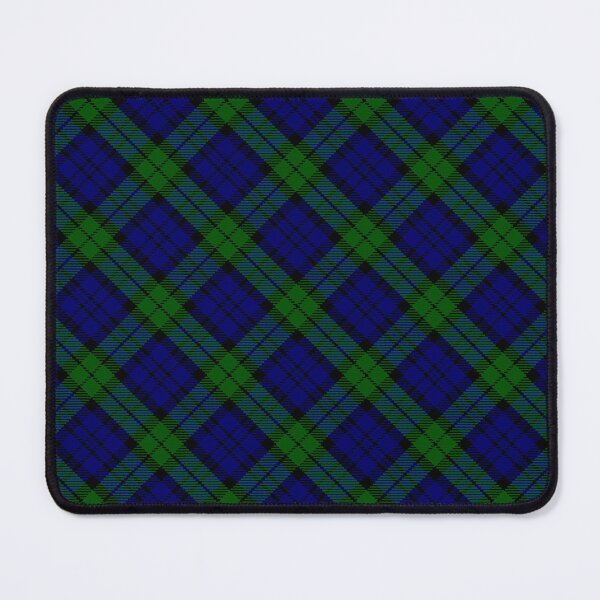 Item preview, Black Watch Blue, Green, and Black Tartan / Diagonal Plaid designed and sold by wild.geranium.design.